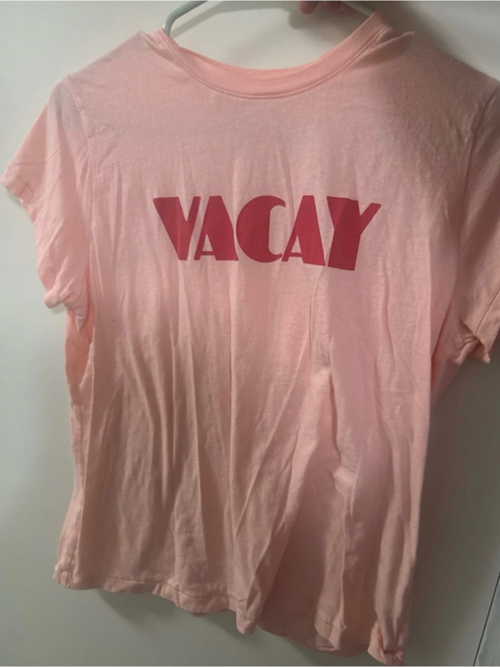 Universal Thread Pink VACAY Graphic Tee